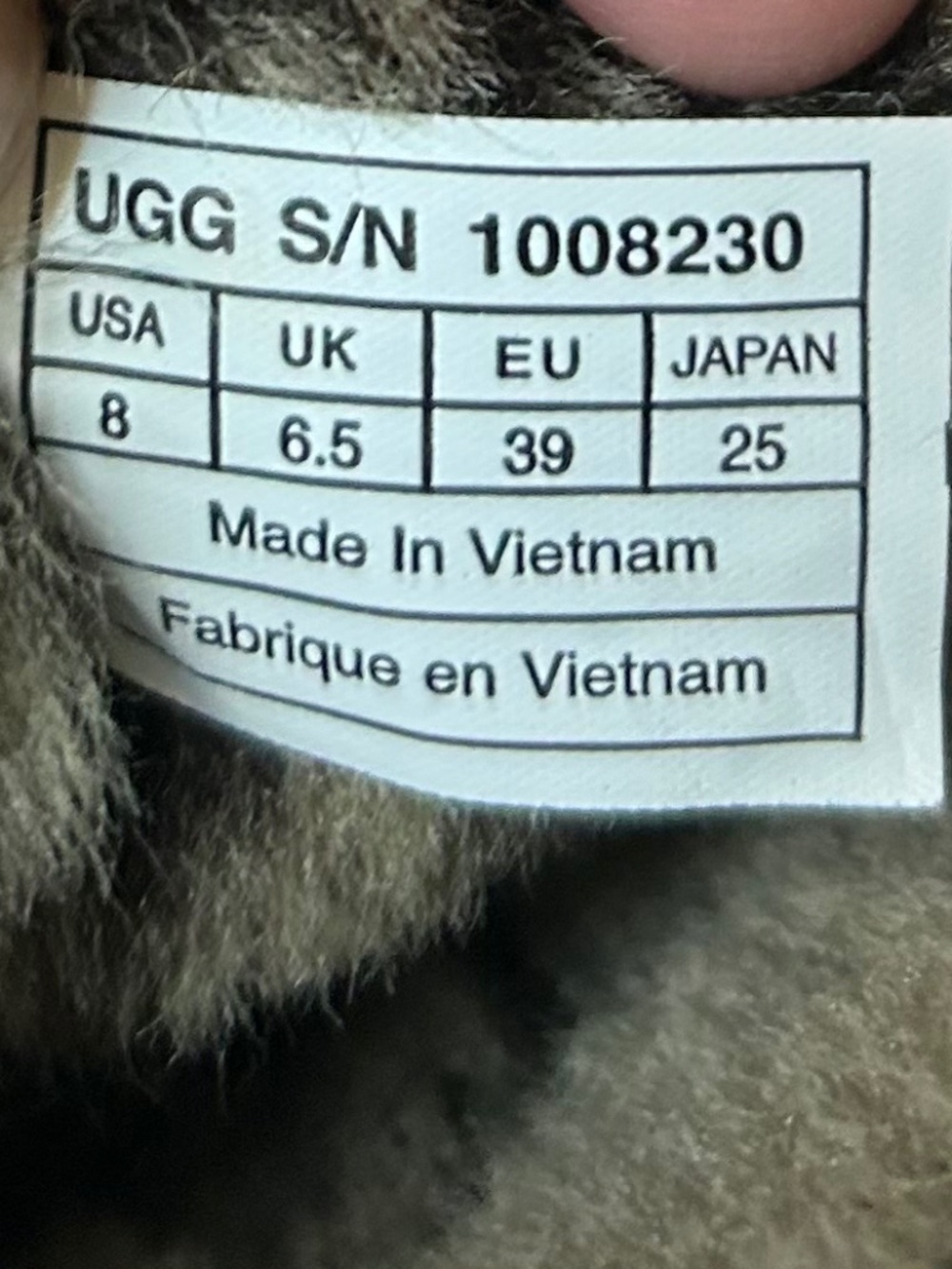 Ugg Women’s Skylah Brown Leather Bomber Shelling Winter Boot Size Us 8 View 6
